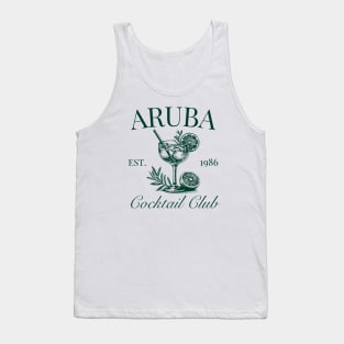 Aruba cocktail club Tank Top